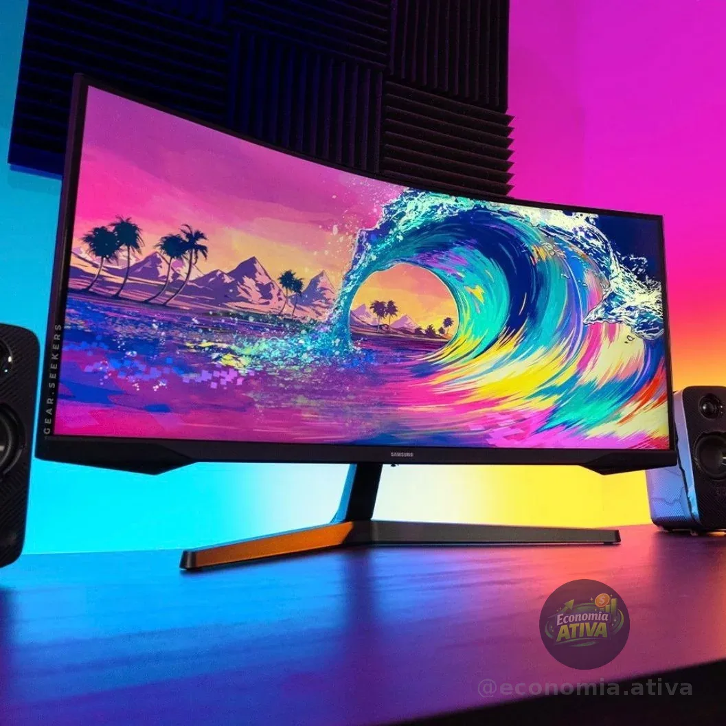 Monitor Gamer Samsung Odyssey G5 34 Ultrawide 165hz 1ms Hdr10