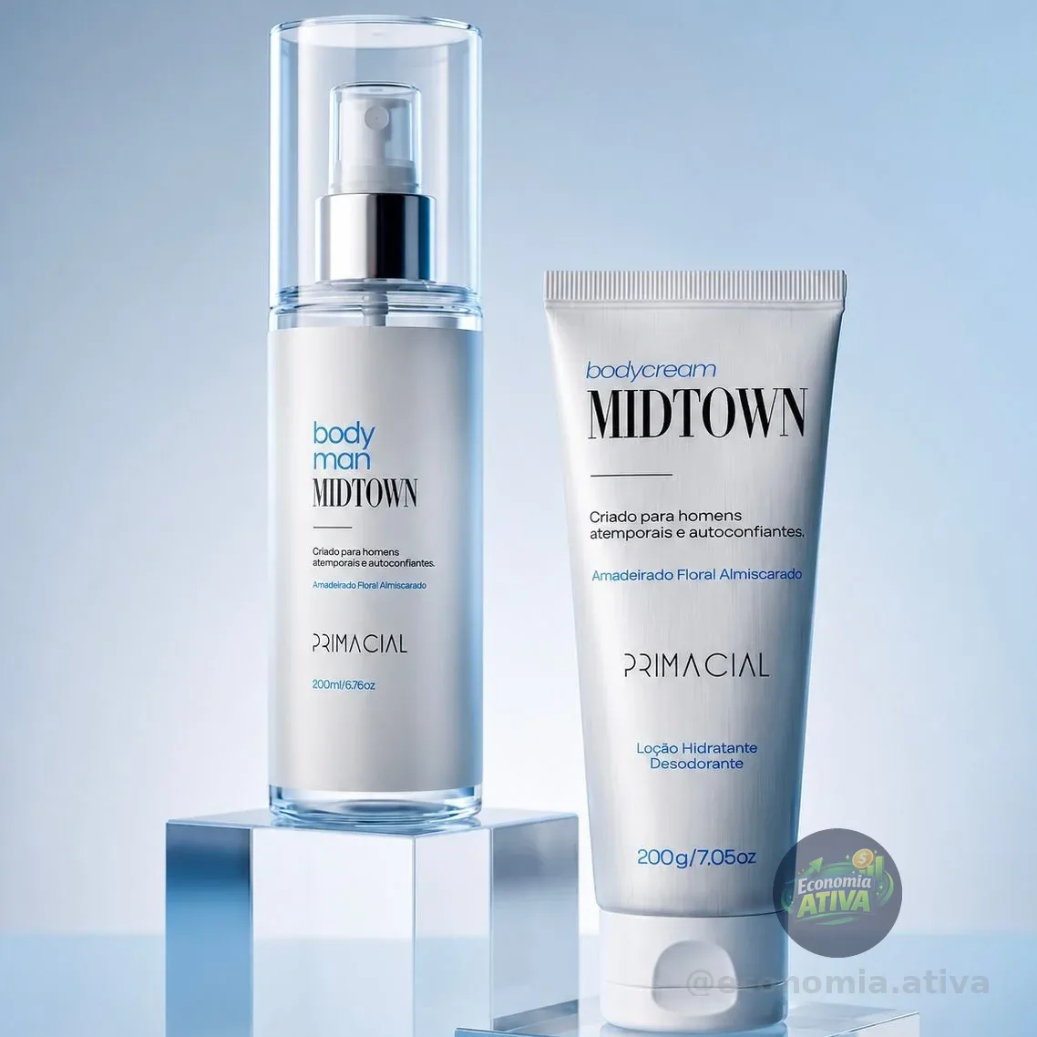 Kit Body Splash Midtown + Hidratante