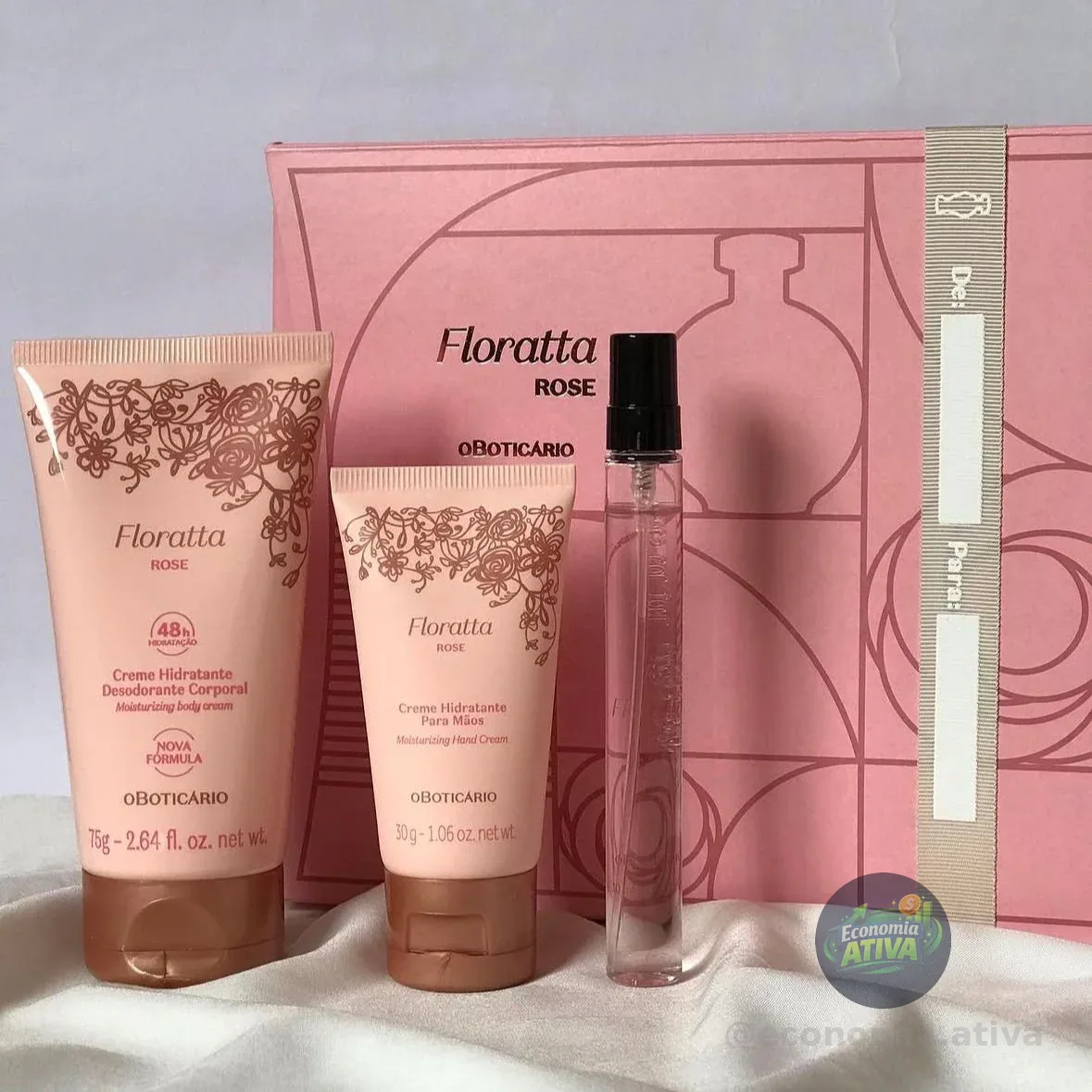 Boticário Presente Floratta Rose (3 Itens)
