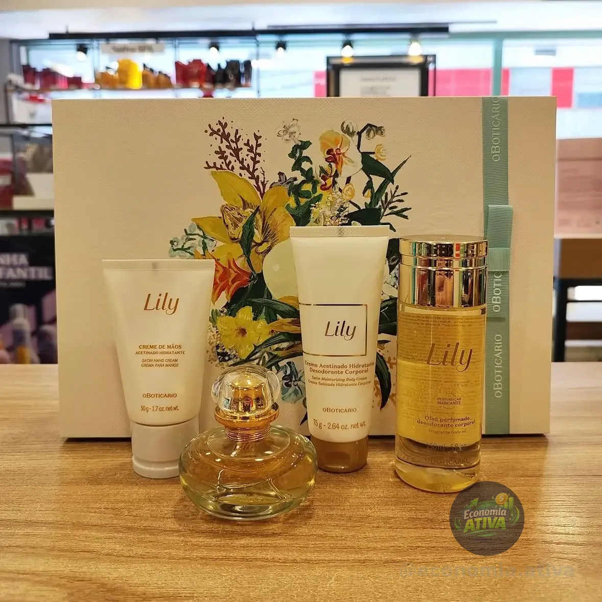 O Boticário Lily Kit Presente (4 Itens)