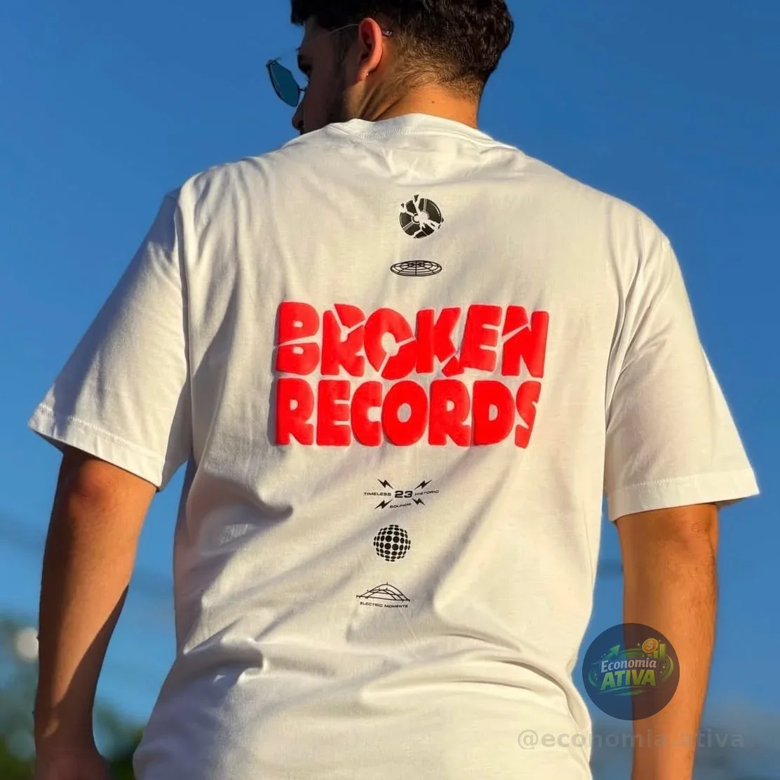 Camiseta Jordan NC Records
