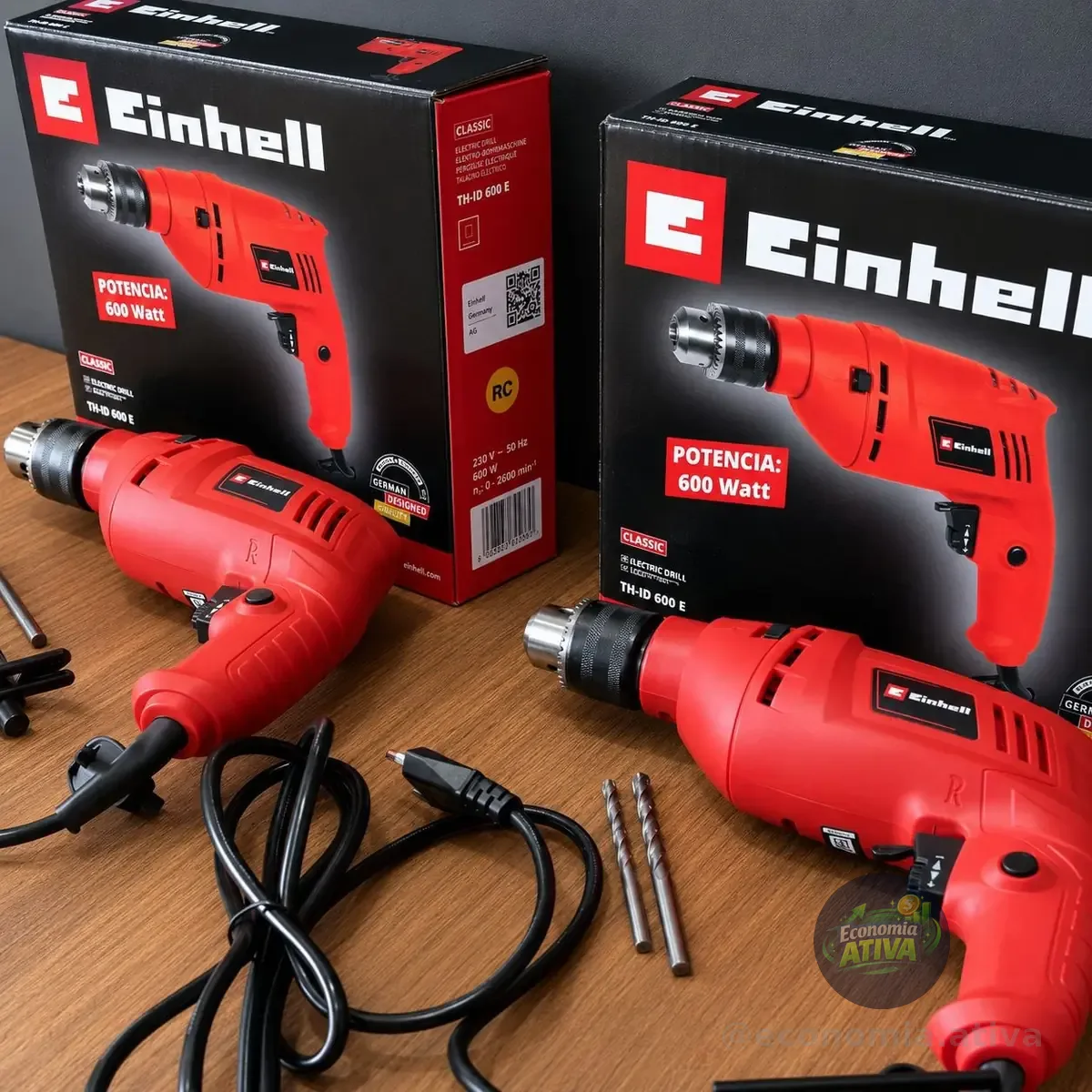 Furadeira De Impacto Einhell Th-id 600 127v 60 Hz