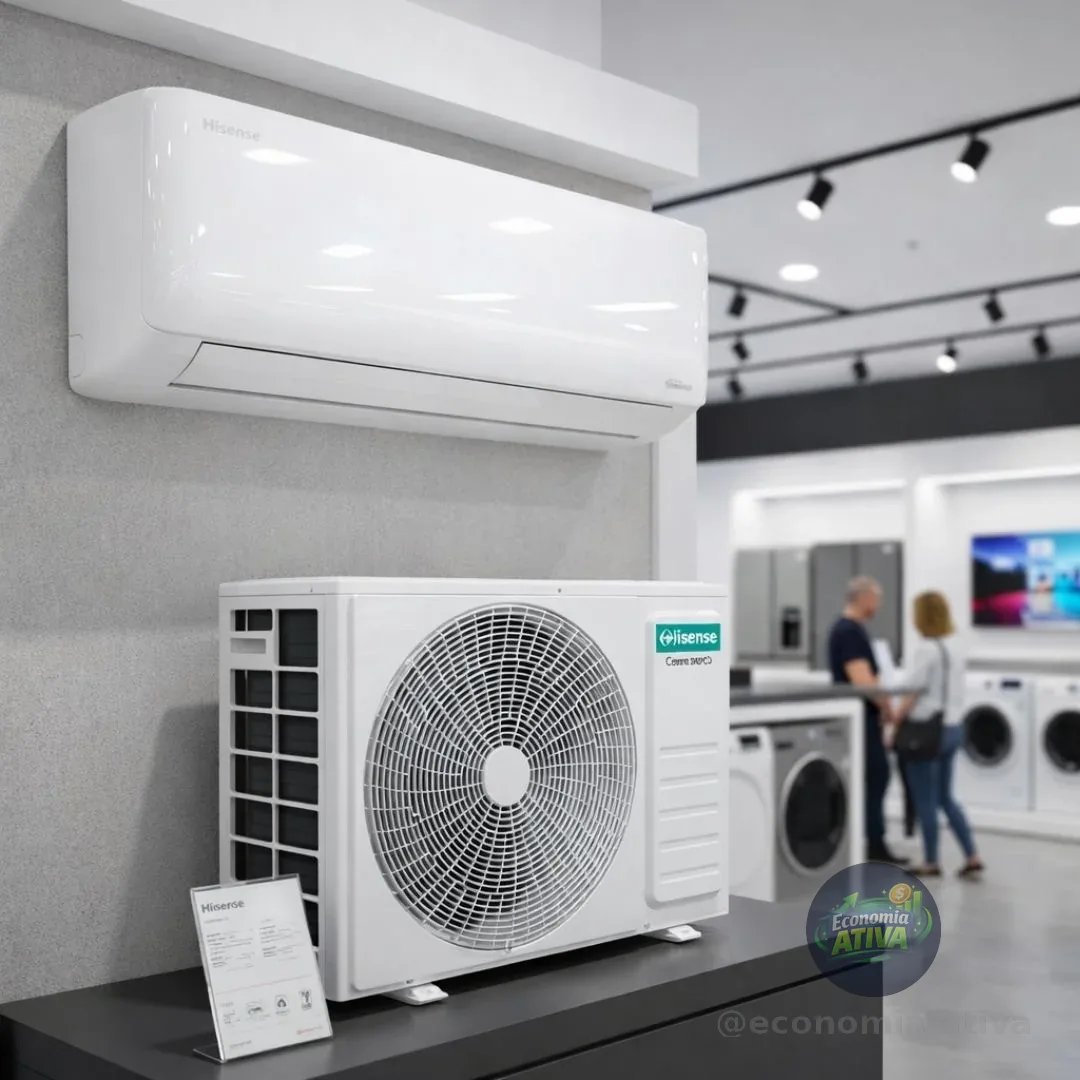 Ar Condicionado Split Inverter Hisense 12.000 Btus Quente/Frio