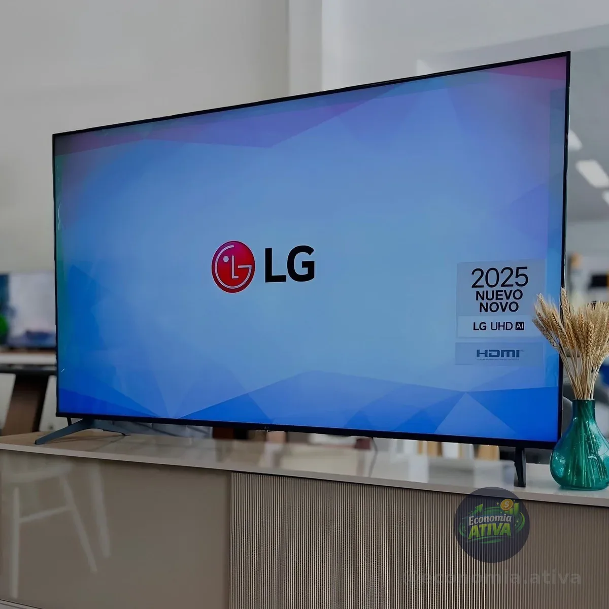 Smart TV 65" LG UHD AI Processador a7 Ger8 WebOs 25
