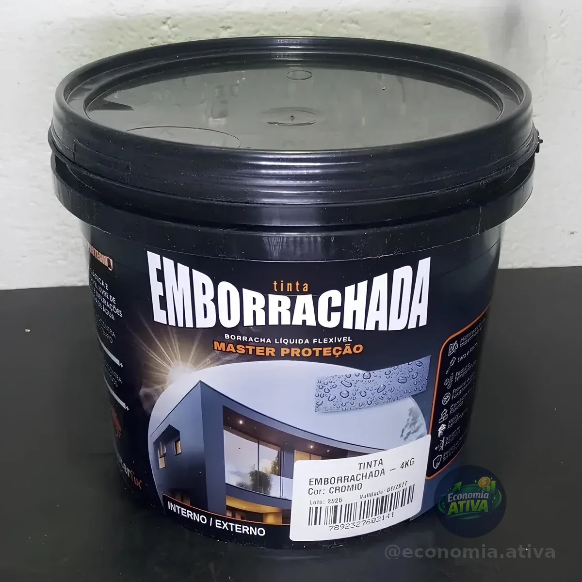 Tinta Emborrachada Masterfix 4kg Impermeável