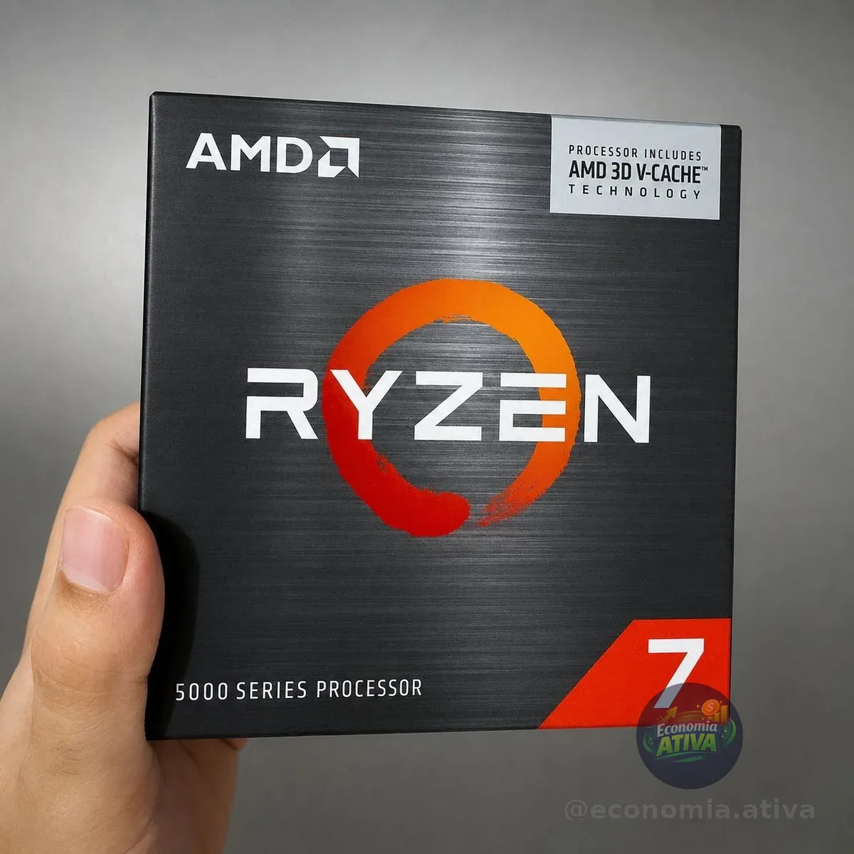 Processador Amd Ryzen 7 5700 4.6ghz 8c 16t Am4