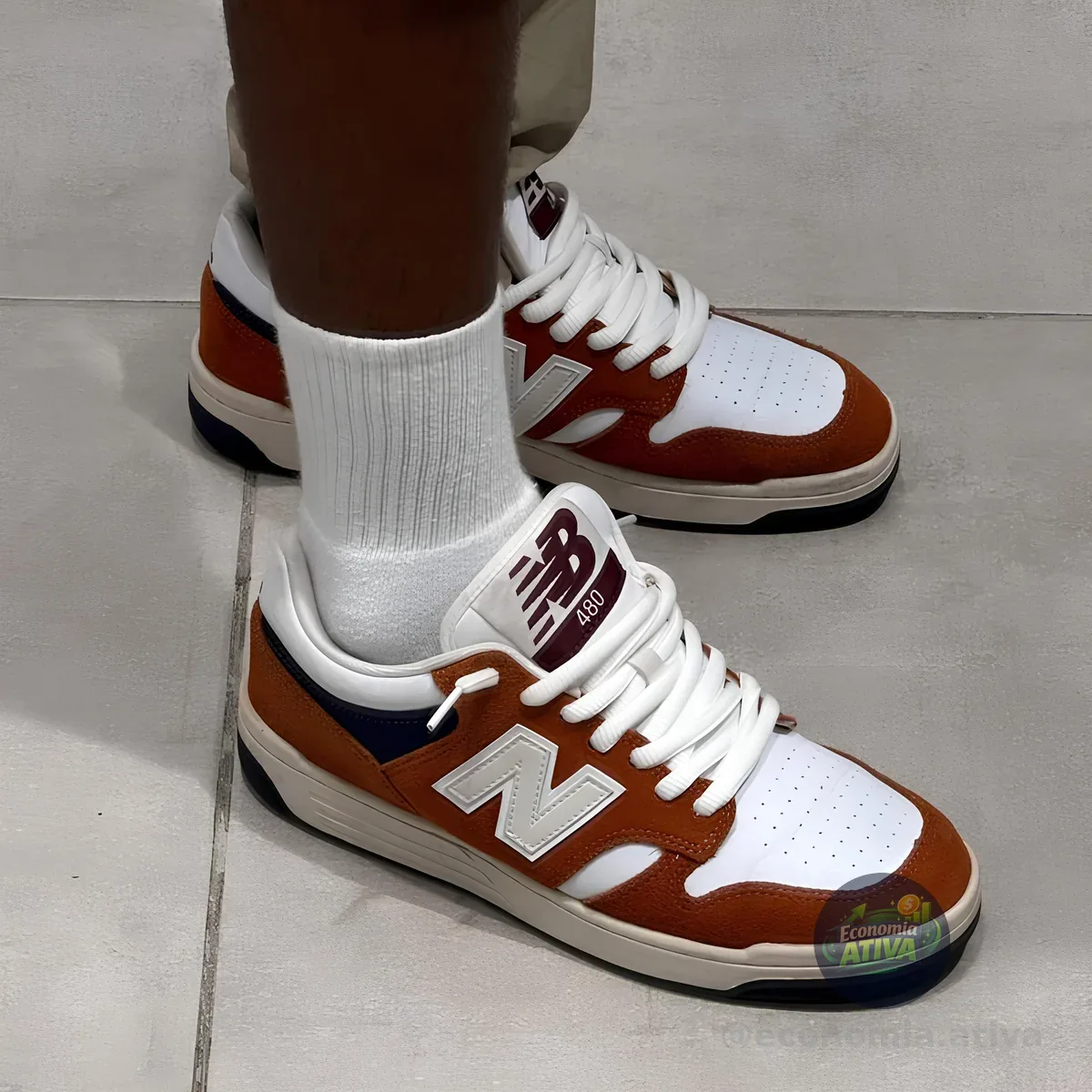 Tênis New Balance Original 480 Low