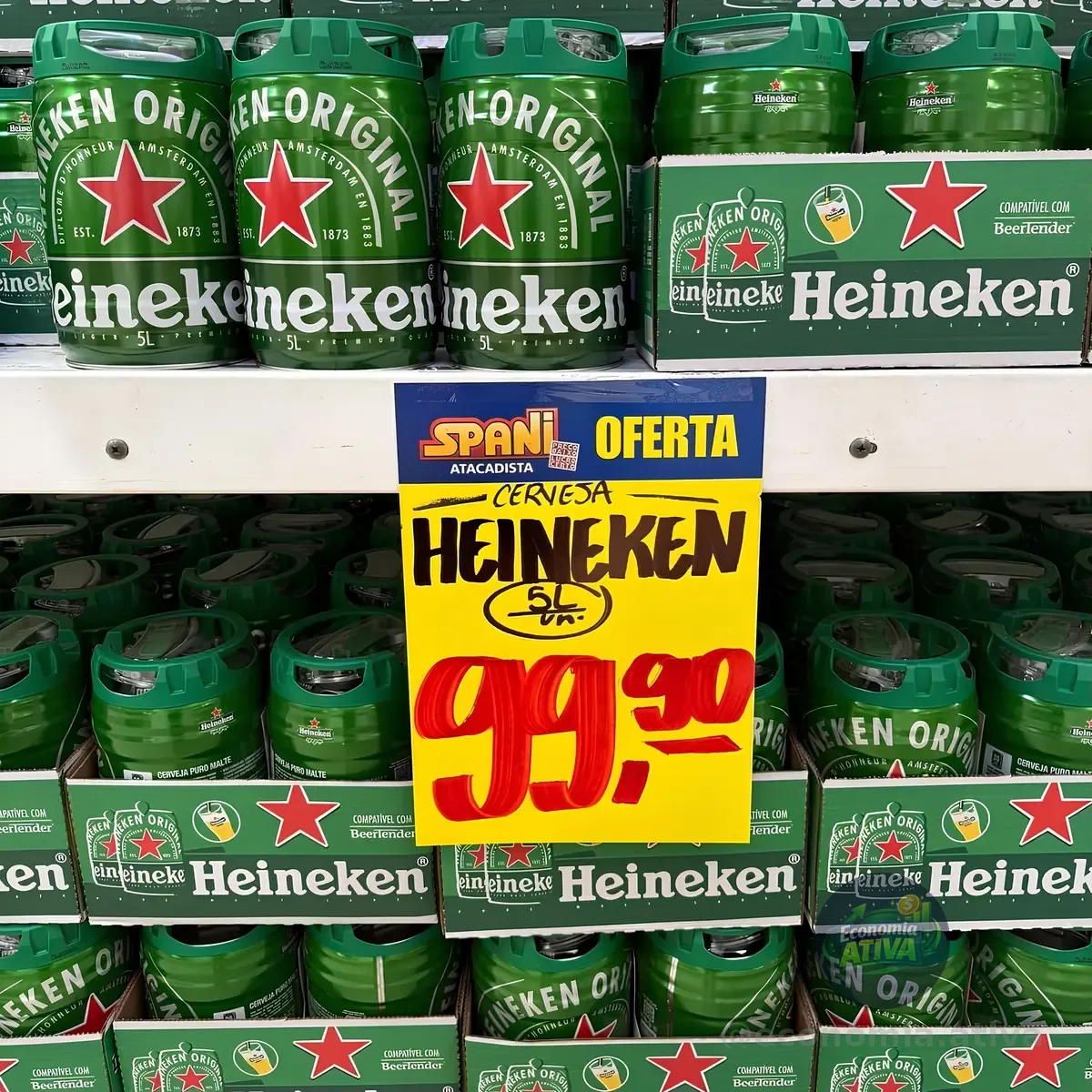 Heineken Cerveja Barril 5L