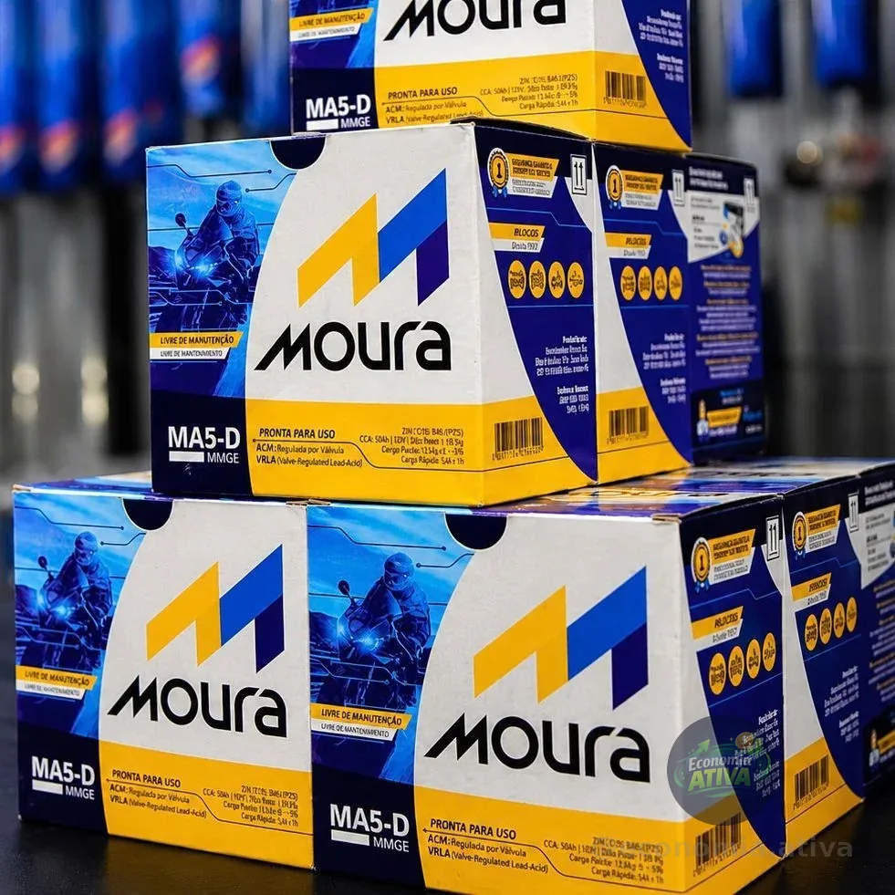 Bateria Moto Moura