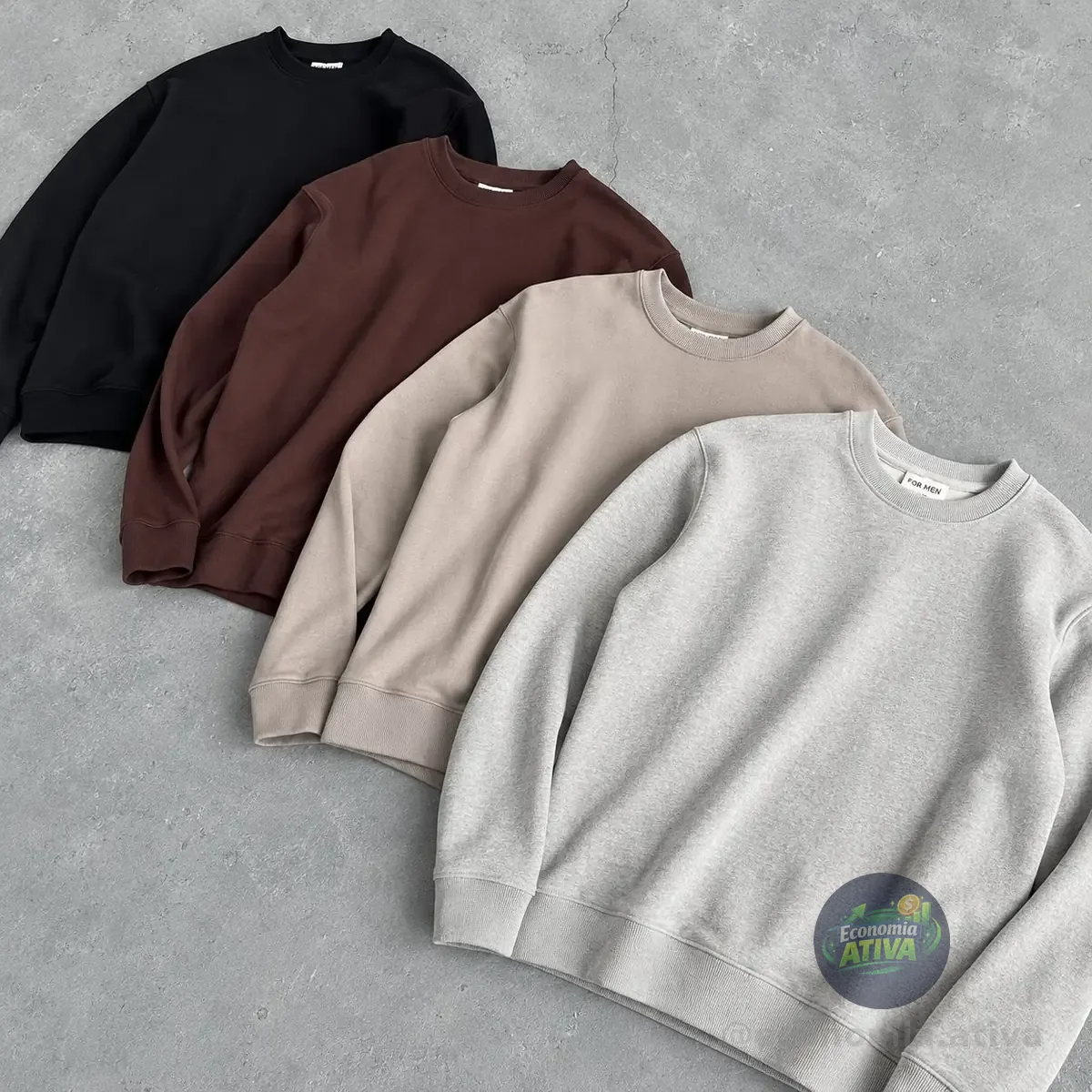 Kit 2 Moletom Blusa Frio Unissex