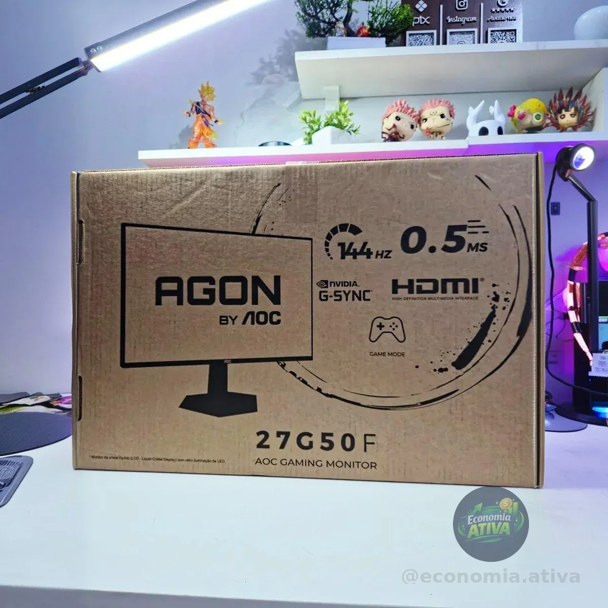 Monitor Gamer AOC AGON G50 27" 144Hz