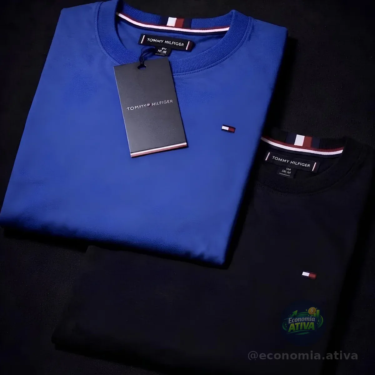 Kit 2 Camisetas Tommy Hilfiger