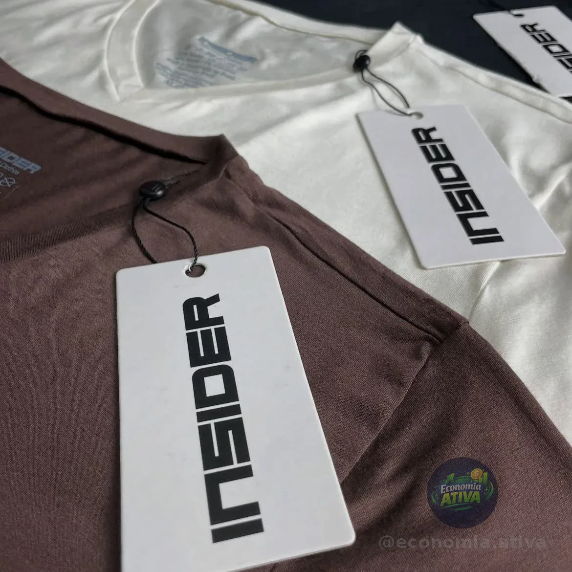 Kit 3 Camisetas Light T-shirt Insider