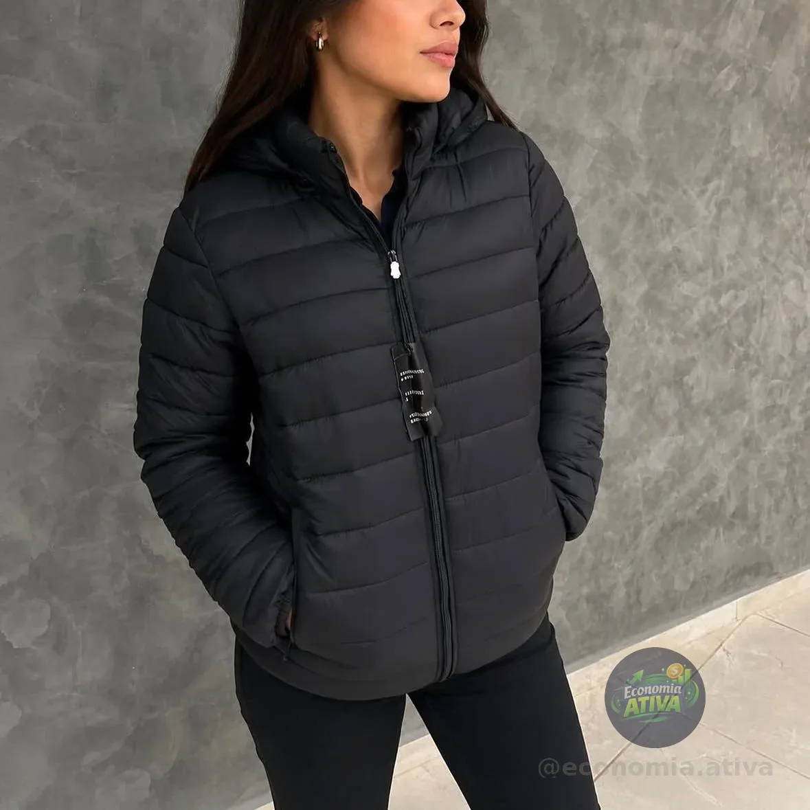 Jaqueta Puffer Feminina Bobojaco