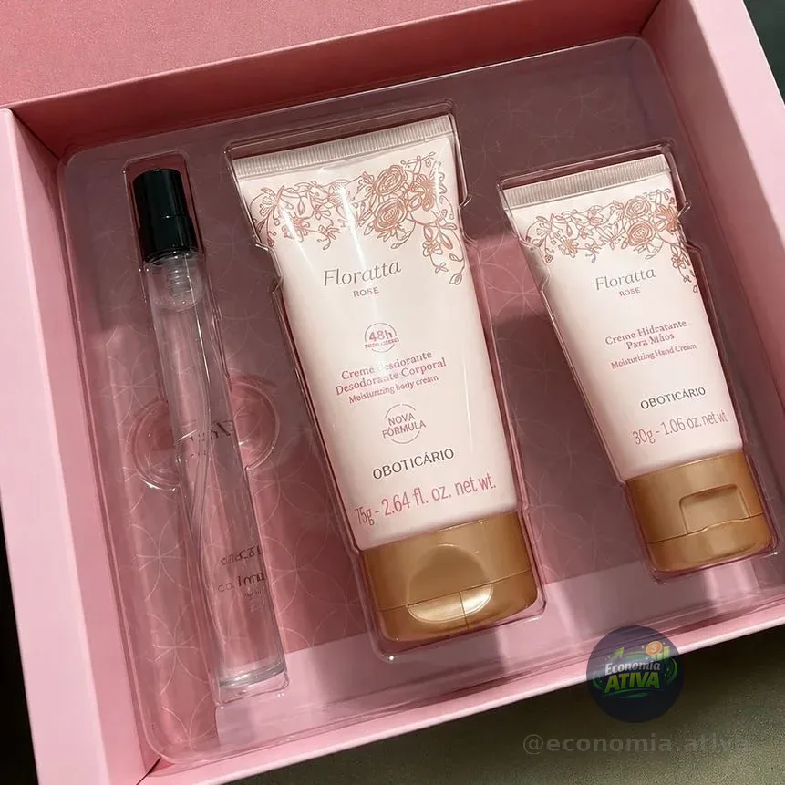Boticário Presente Floratta Rose (3 Itens)