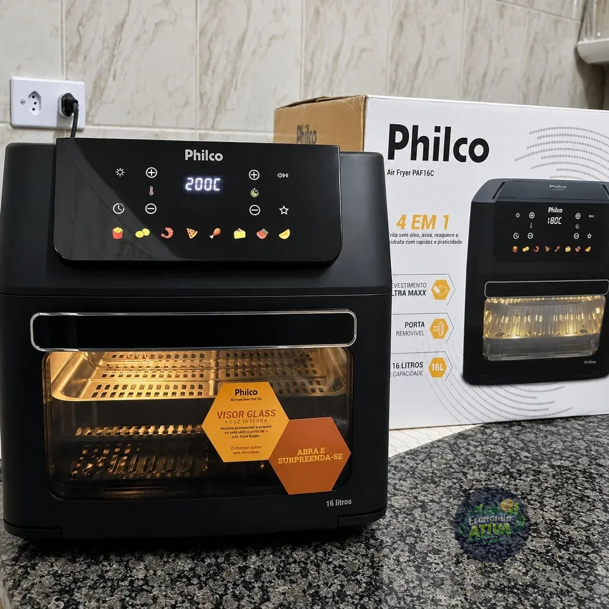 Fritadeira Air Fryer Philco 16L Paf16c 127v