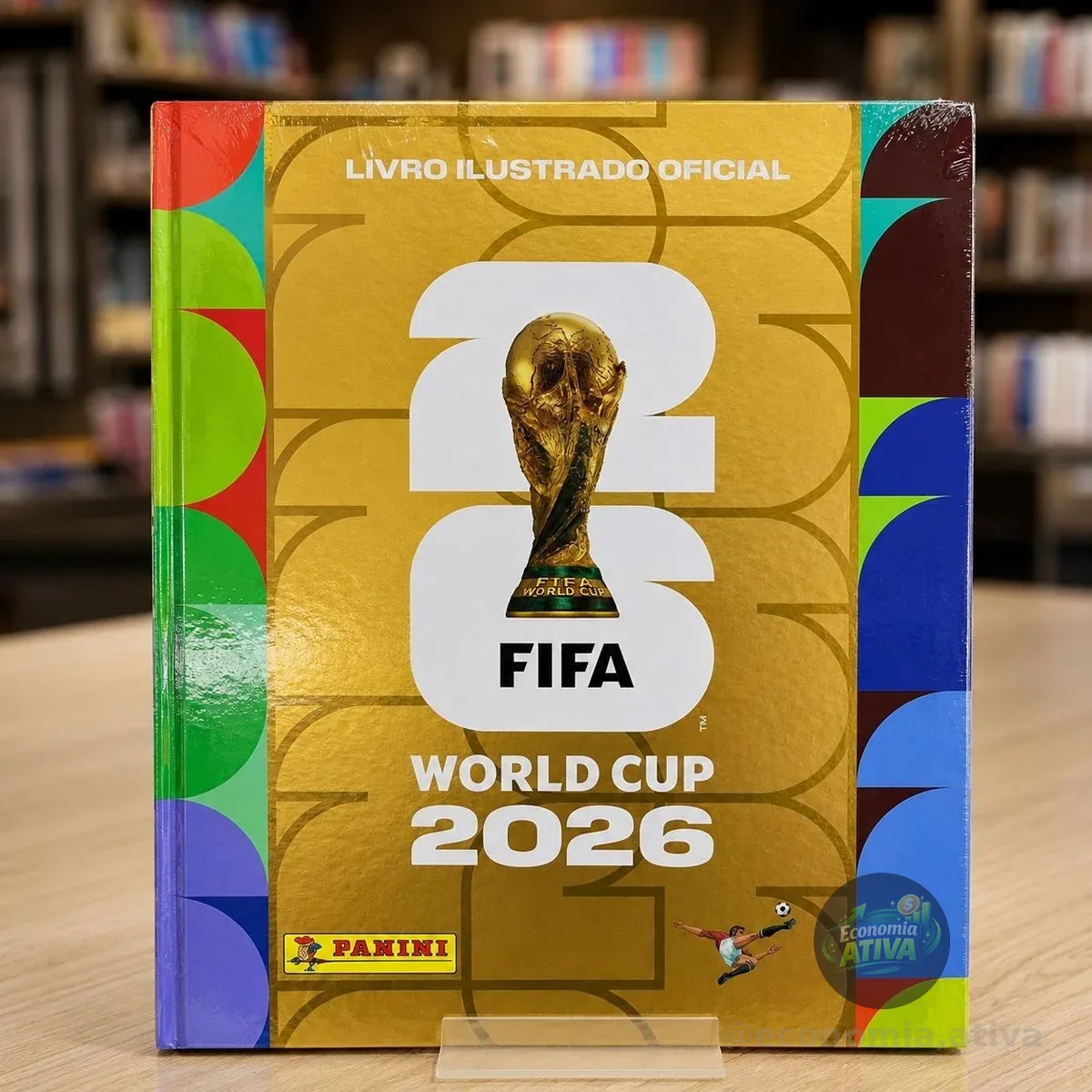 Álbum Capa Dura Ouro Panini