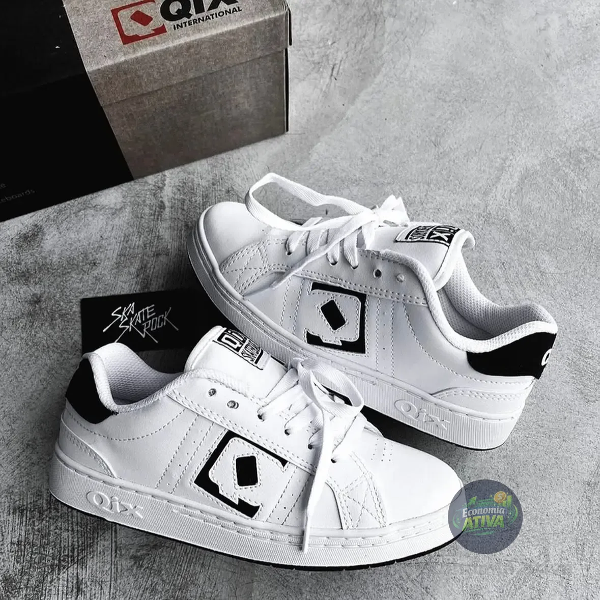 Tênis Qix Retrô Branco