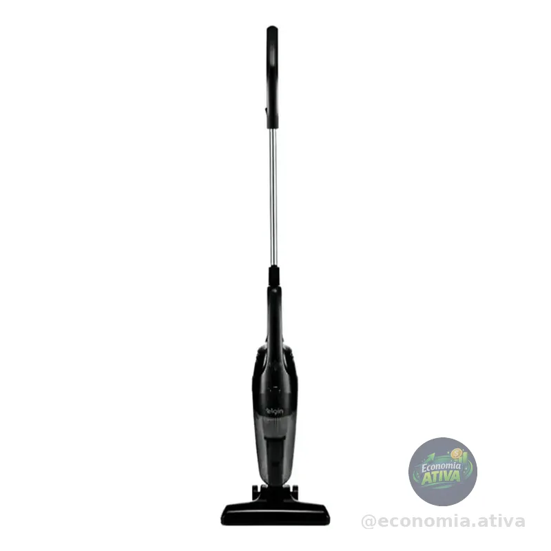 Aspirador De Pó Vertical 2x1 Clean Ii Preto - Elgin 220v