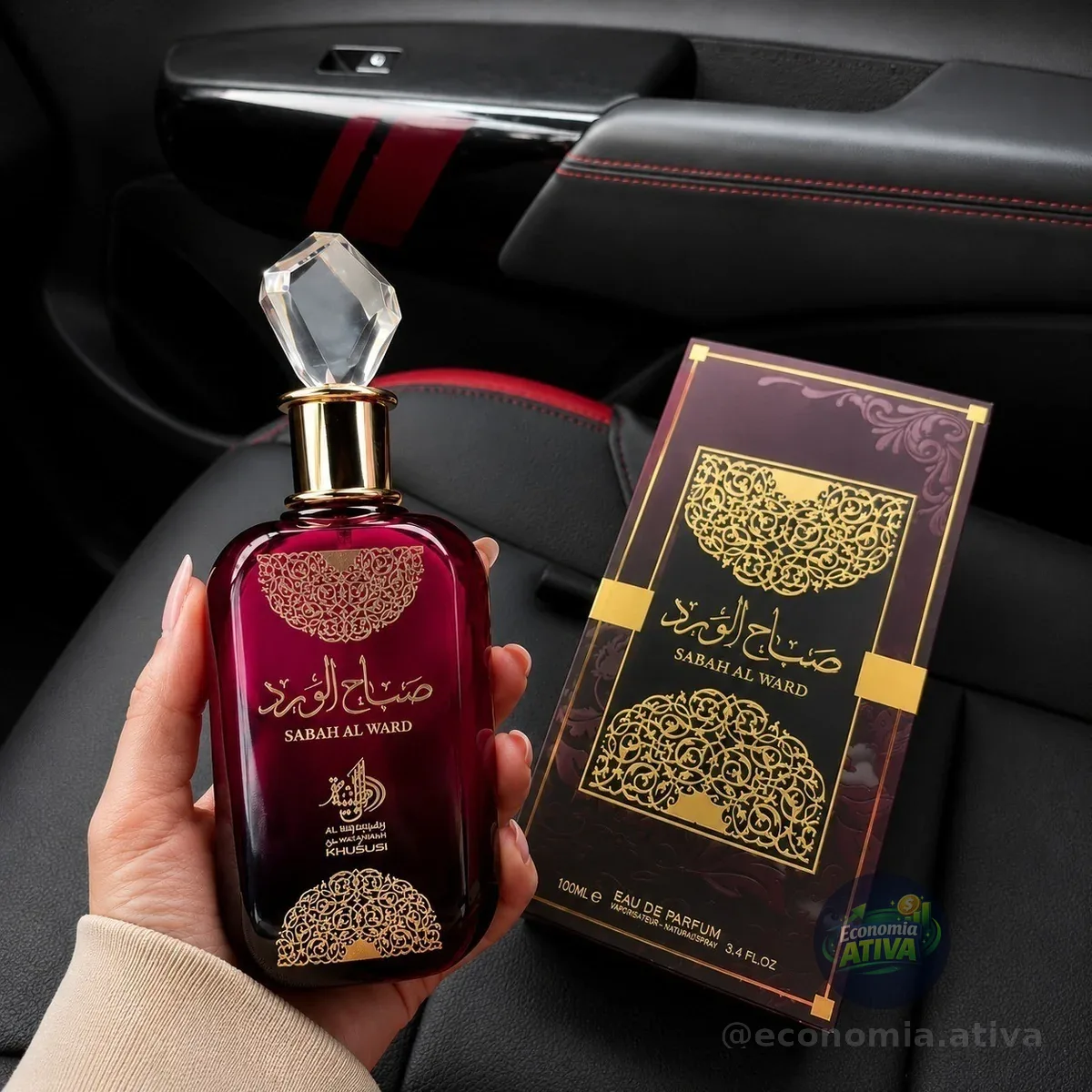 Perfume Sedutor Árabe Sabah 100ml