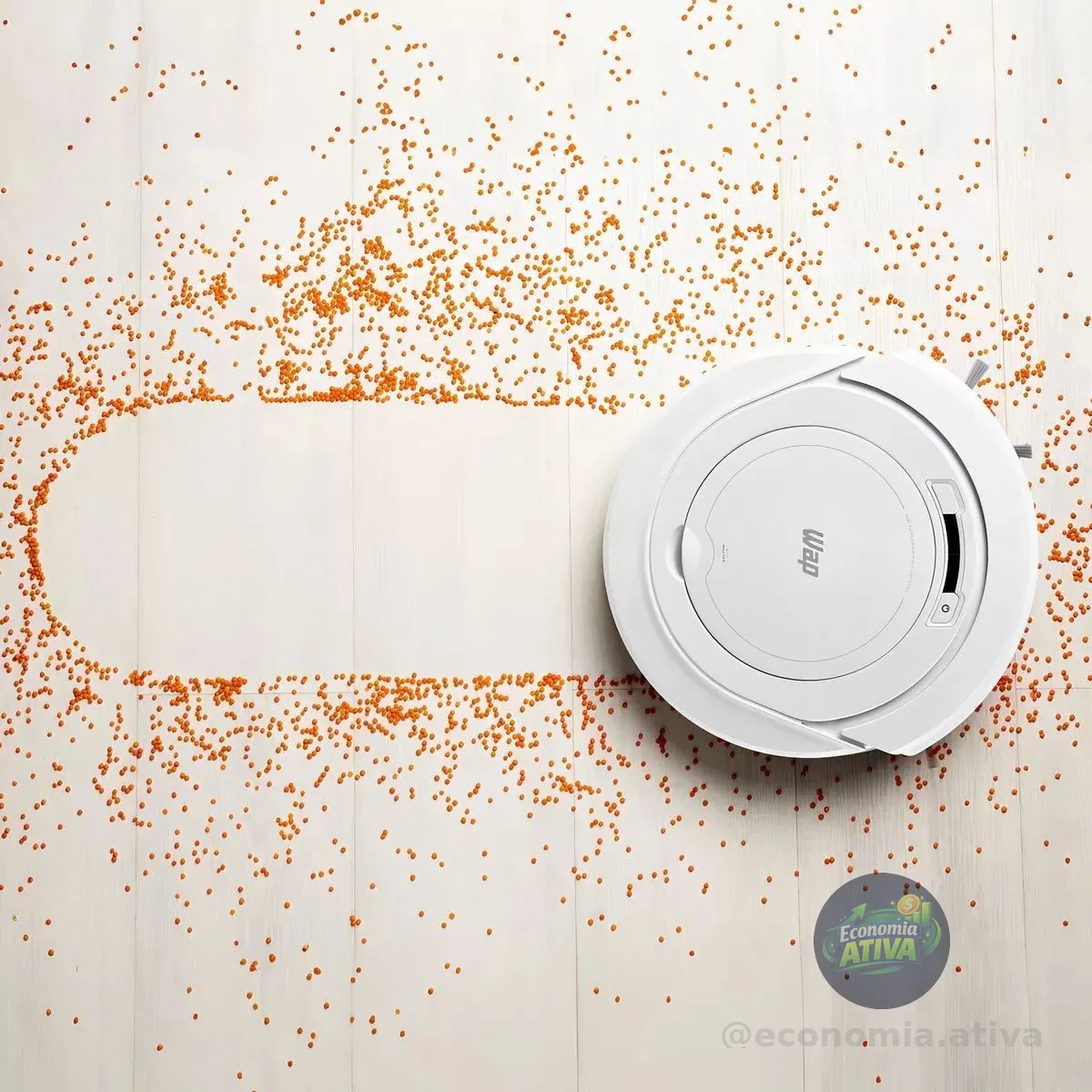 Robô Aspirador Wap W90 3 Em 1 127/220v