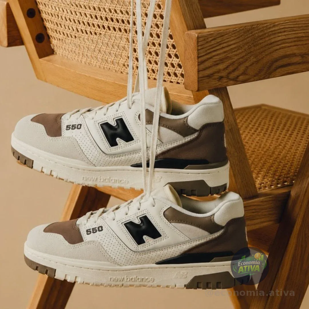 Tenis New Balance 550 Masculino (2 cores)