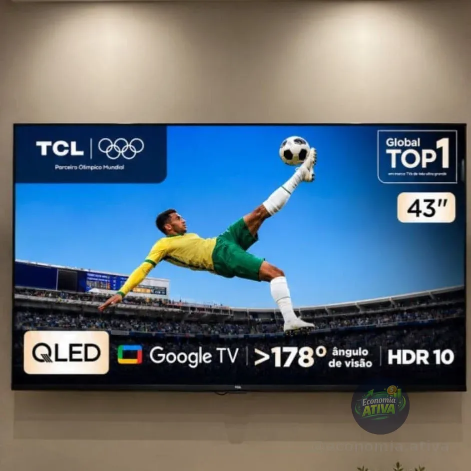 Smart TV TCL 43’’ PolFHD QLED