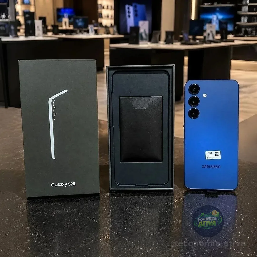 Samsung Galaxy S25 5g, 256gb, 12gb Azul Marinho