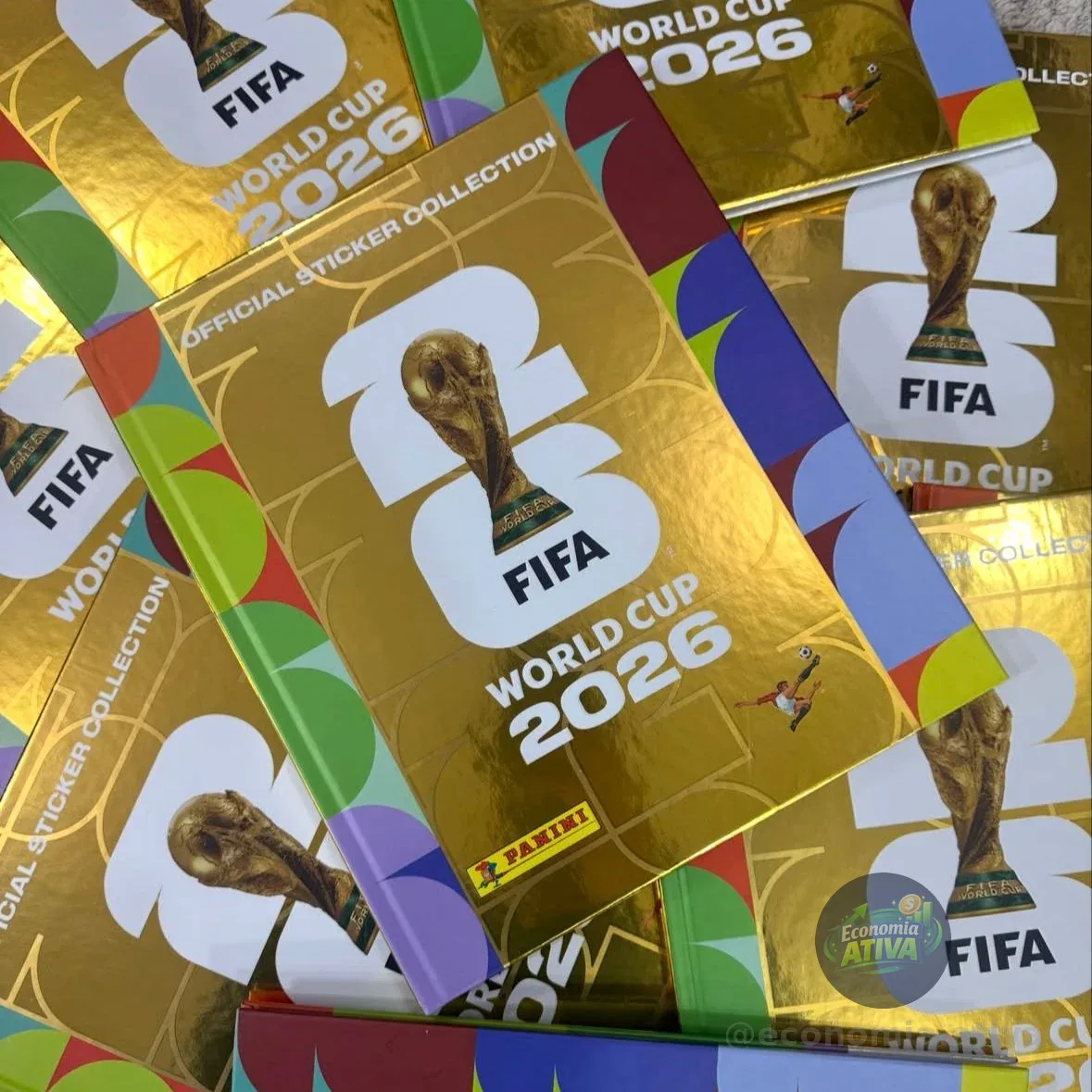 Álbum Capa Dura Ouro