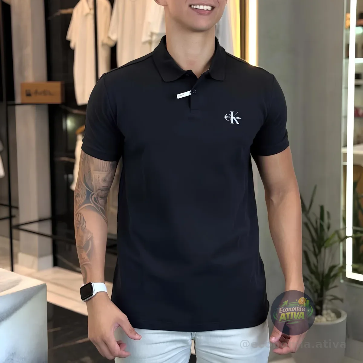 Polo Calvin Klein Jeans Piquet