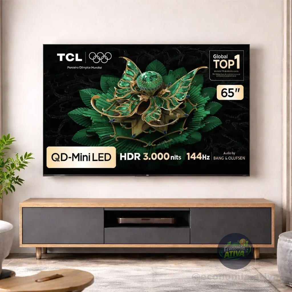 Smart Tcl 65” Qled Mini Led 4k C7k Hdr10+ 65c7k