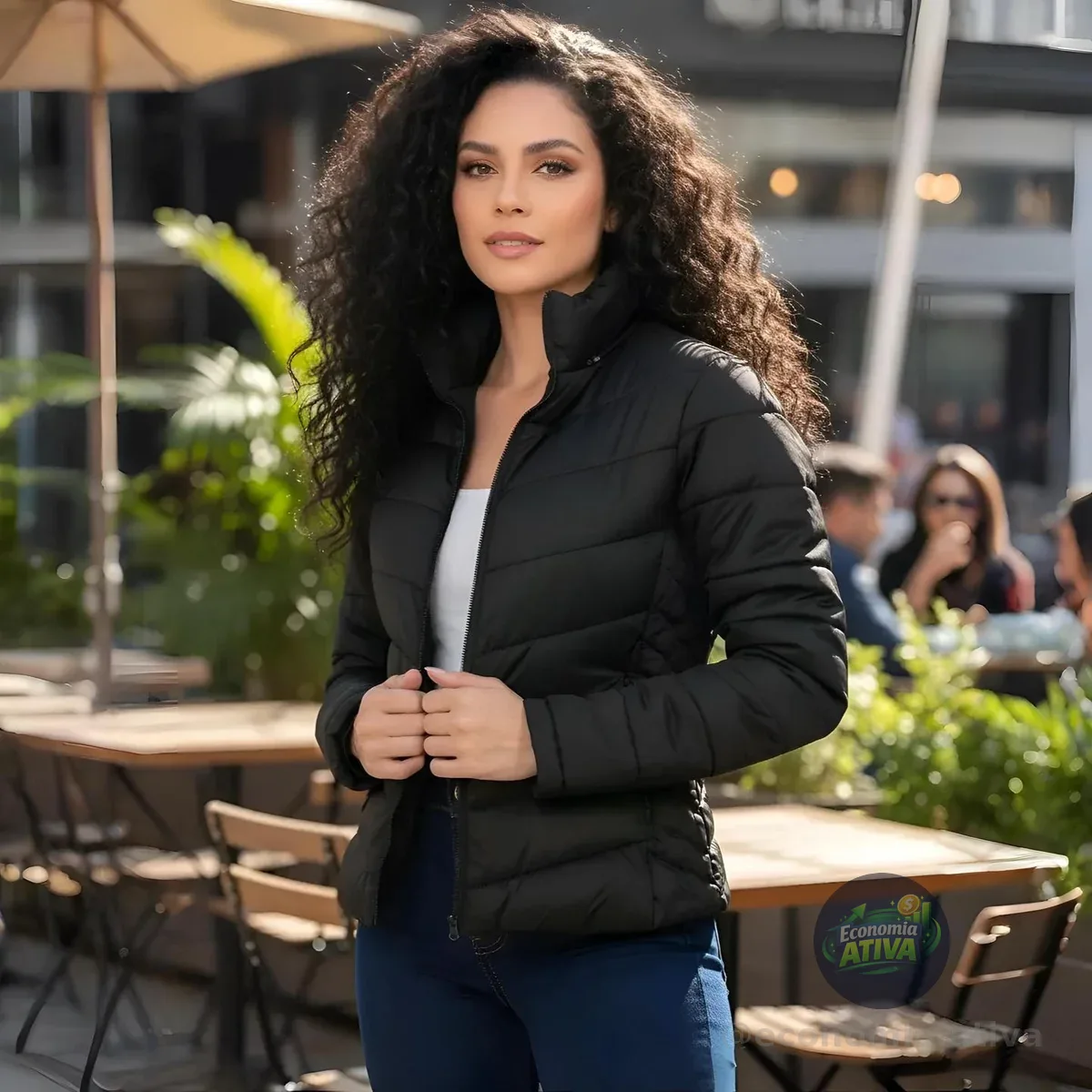 Jaqueta Bobojaco Feminina Puffer