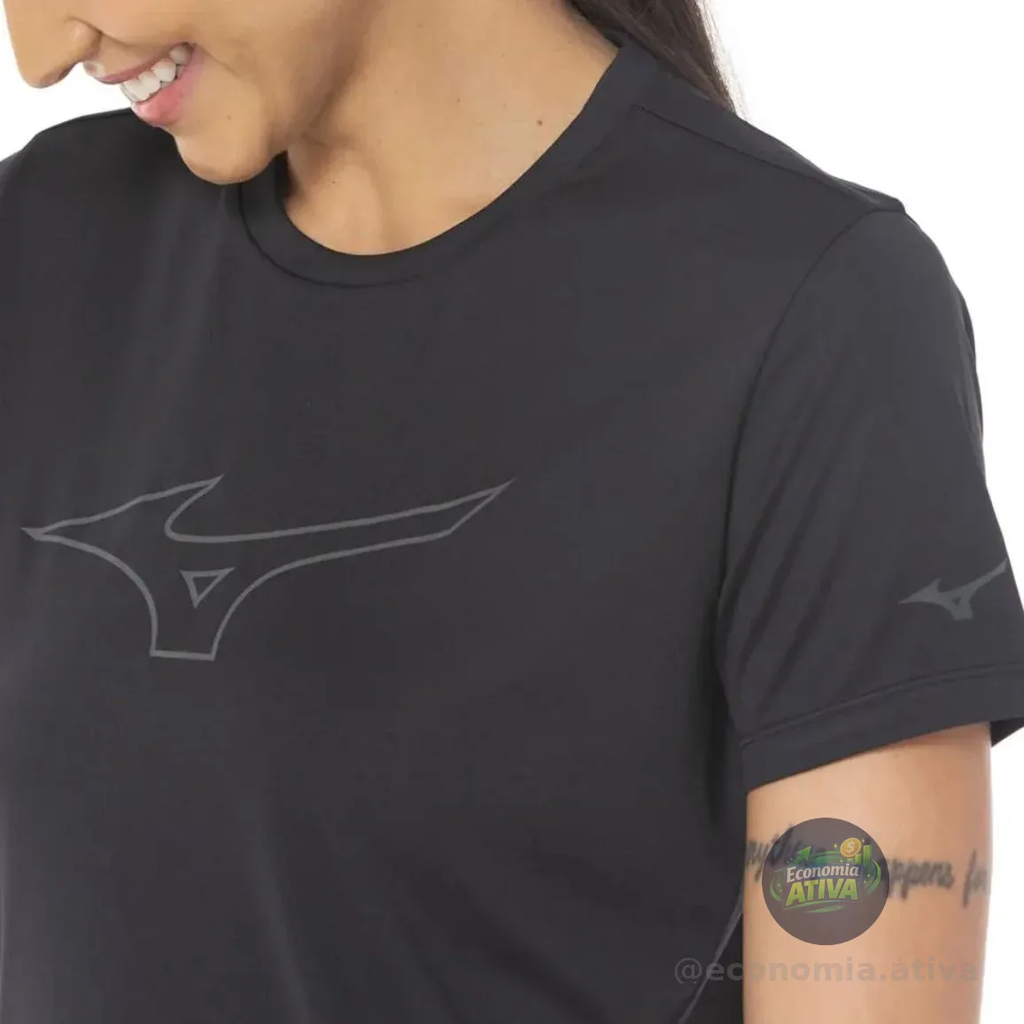 Camiseta De Treino Mizuno Energy
