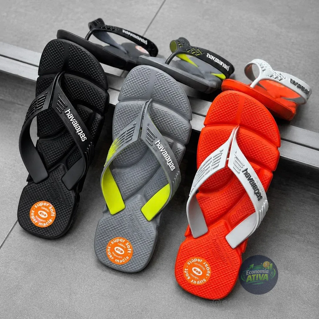Chinelo Havaianas Power 2.0 Anatômica Massageadora