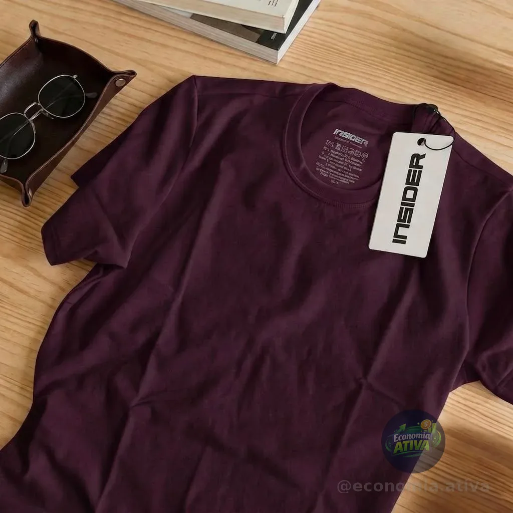 Camiseta Core Insider (3 cores)