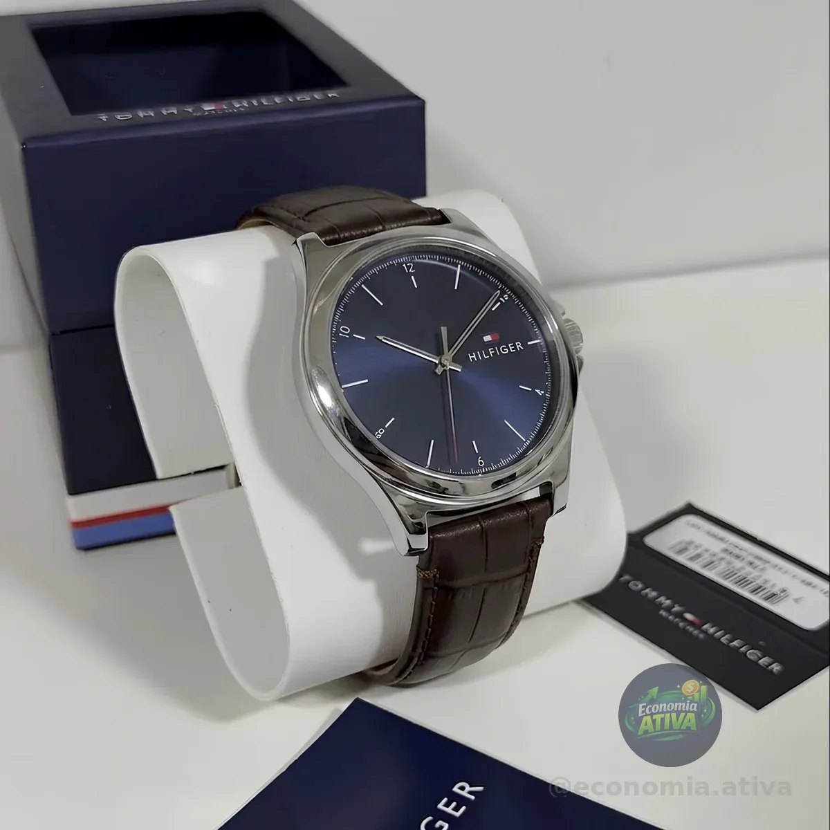 Relógio Tommy Hilfiger Couro