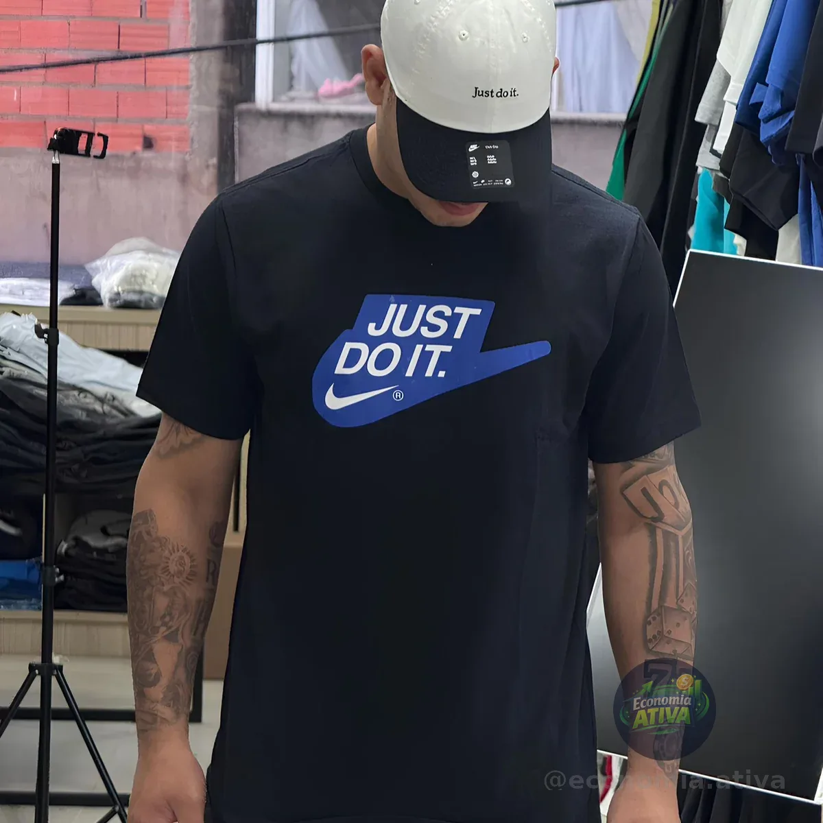 Camiseta Nike Sportswear JDI (3 cores)