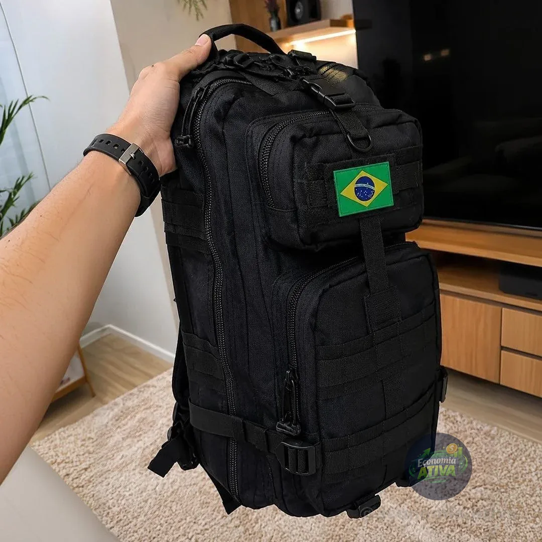 Mochila Militar Tática Resistente 30 L