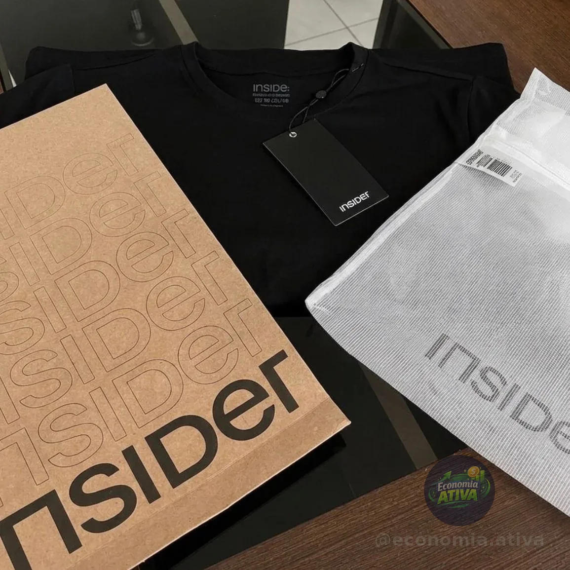 Kit 3 Camisetas Light T-shirt Insider