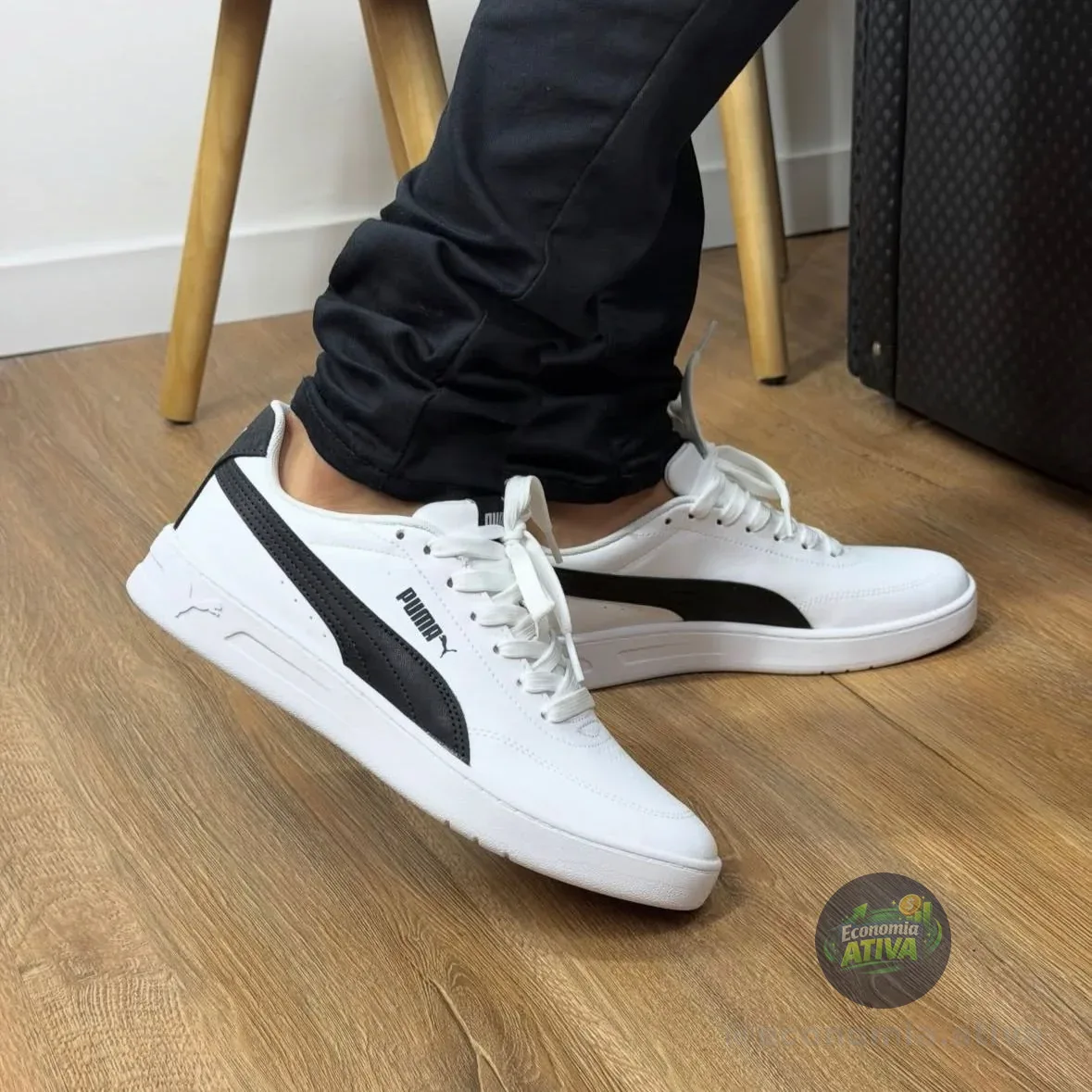 Tênis Puma Court Classic Clean BDP