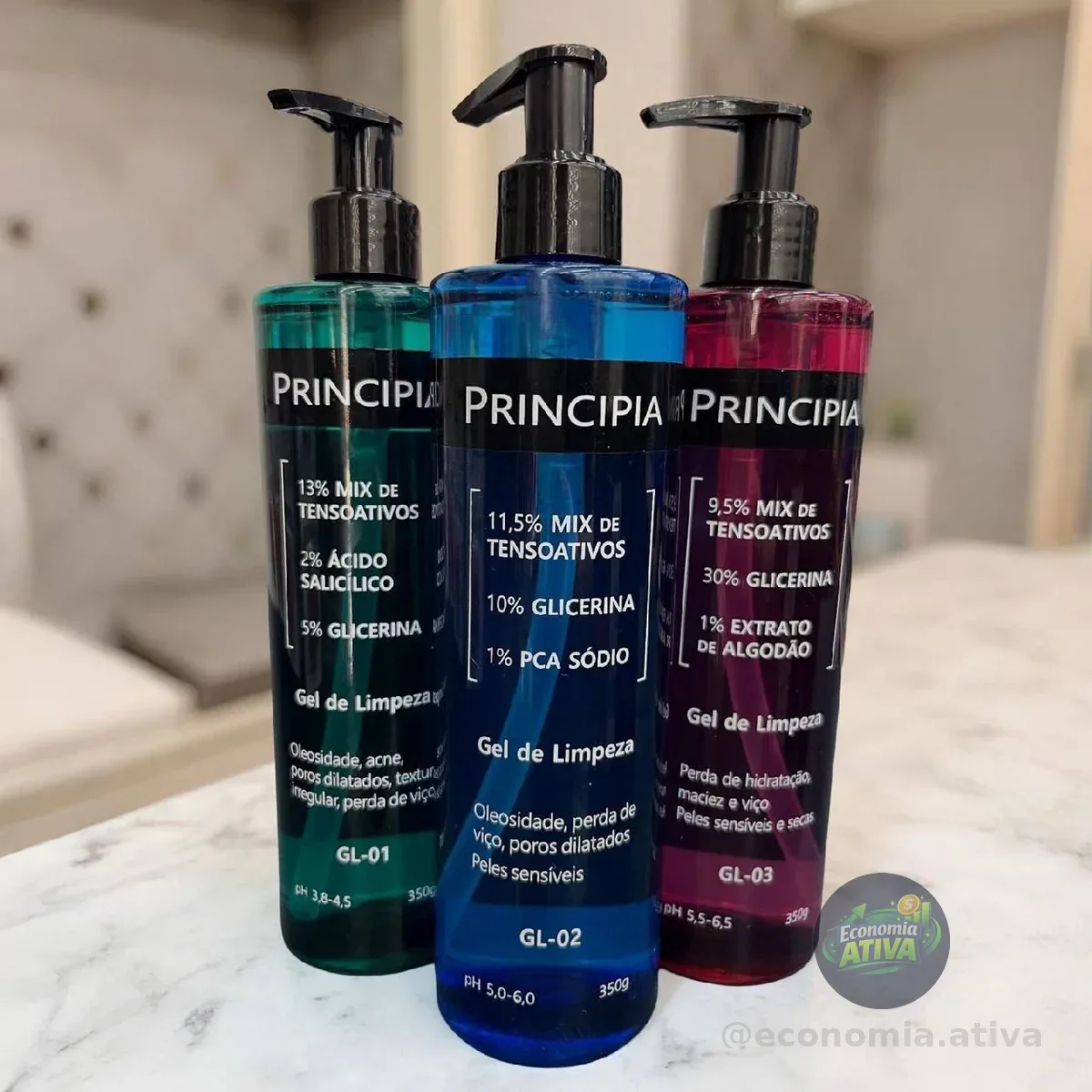 Principia Kit Trio Limpeza Facial Personalizada