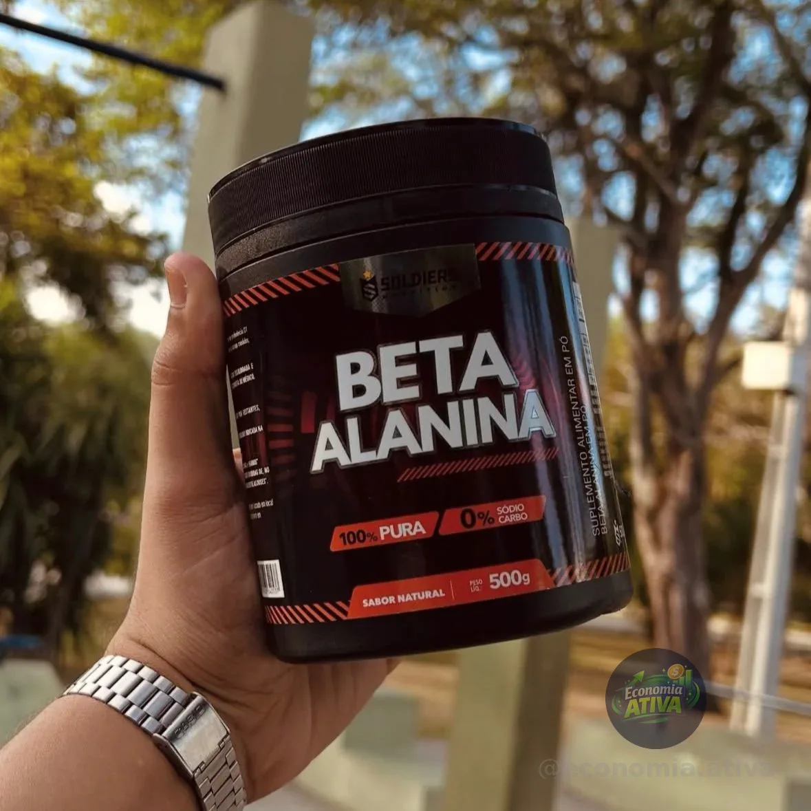Beta Alanina 500g Soldiers Nutrition Natural