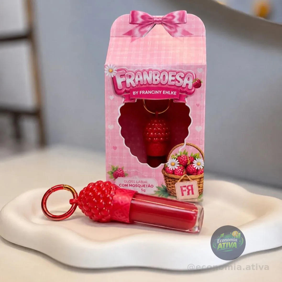 Gloss Franboesa By Franciny Ehlke