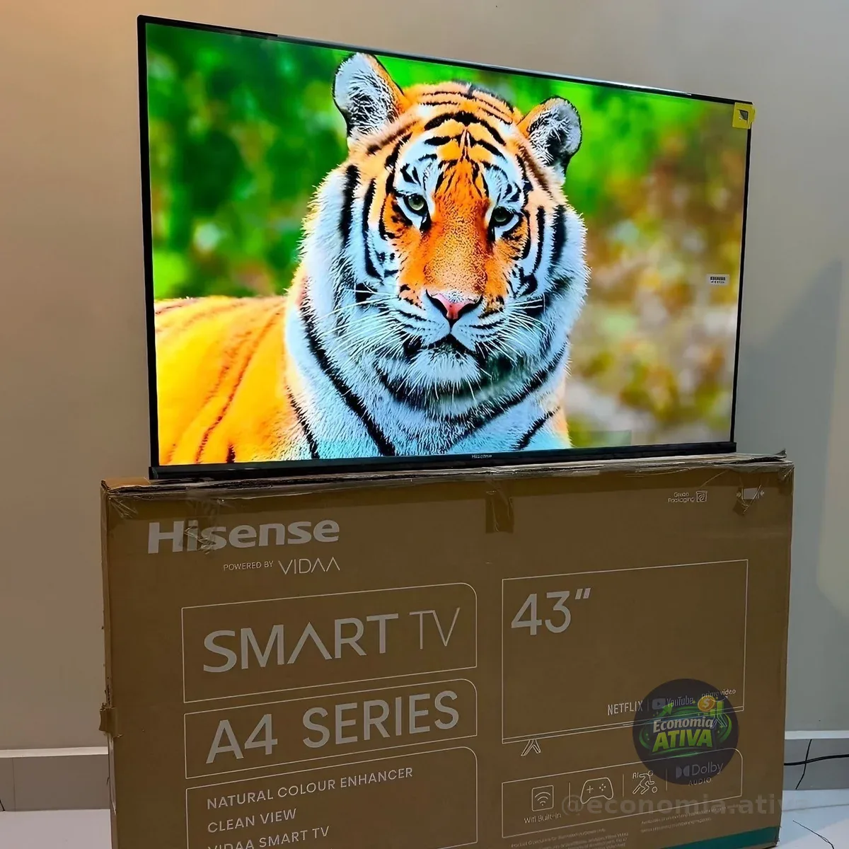 Hisense Smart TV FHD 43" Polegadas