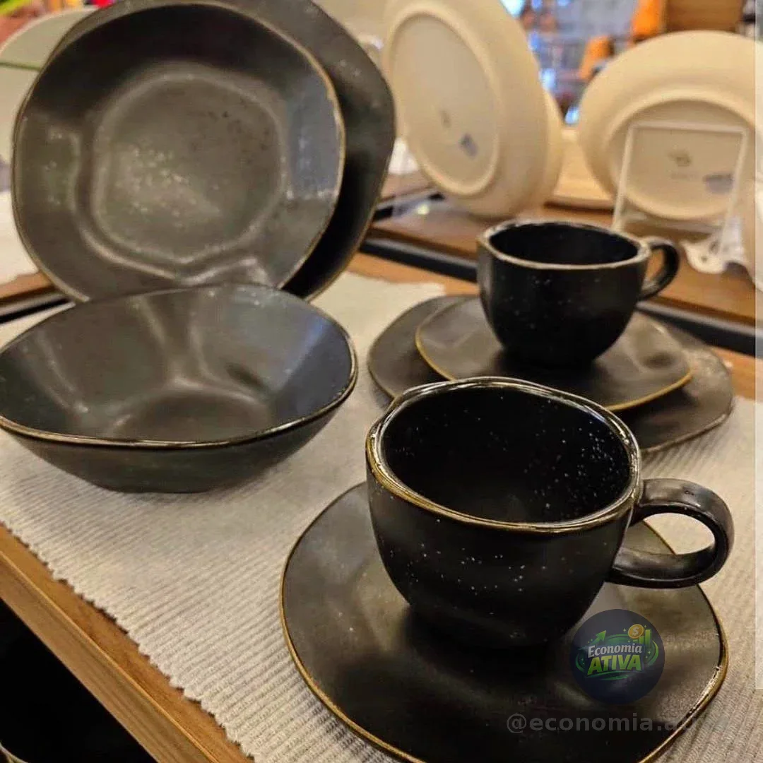 Aparelho De Jantar 20 Peças Oxford Porcelana