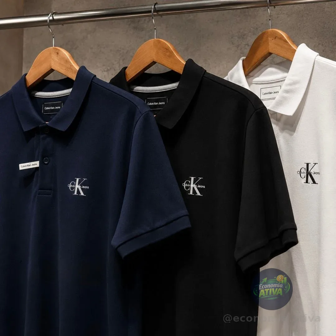 Polo Calvin Klein Jeans Piquet Re Issue