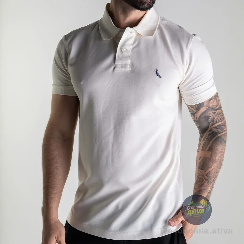 Camisa Polo Reserva Piquet Básica