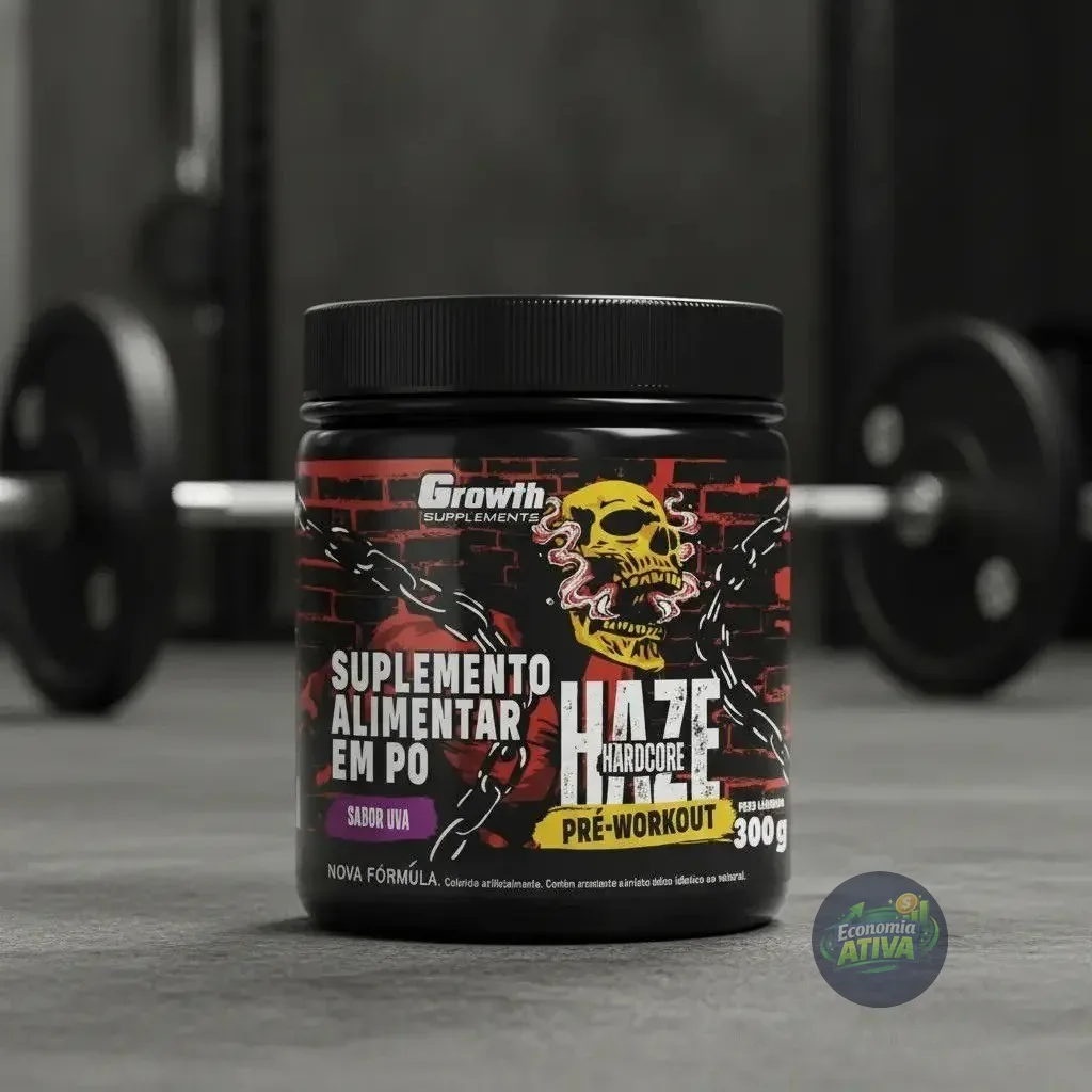 Pré-treino Haze Hardcore 300g Growth Supplements
