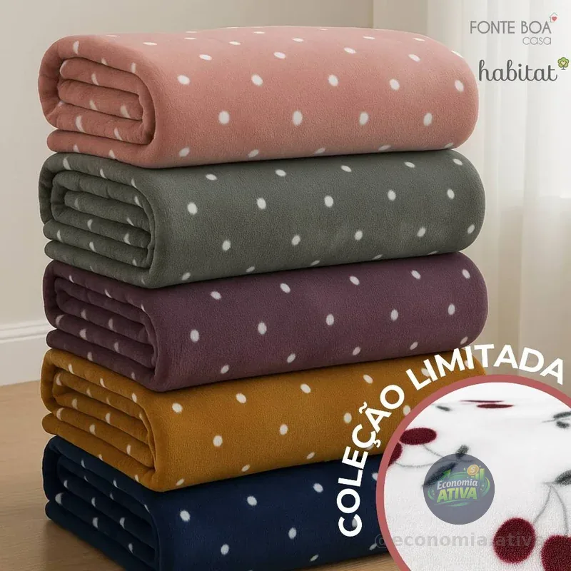 Manta Microfibra Casal
