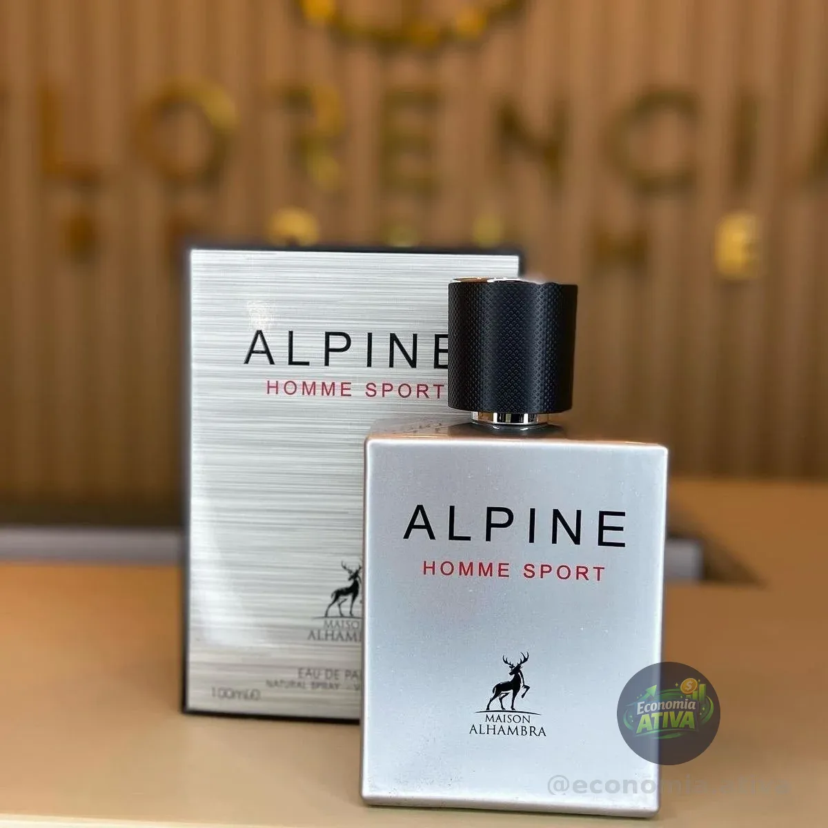 Perfume Árabe Alpine Homme Sport Maison Alhambra 100ml EDP